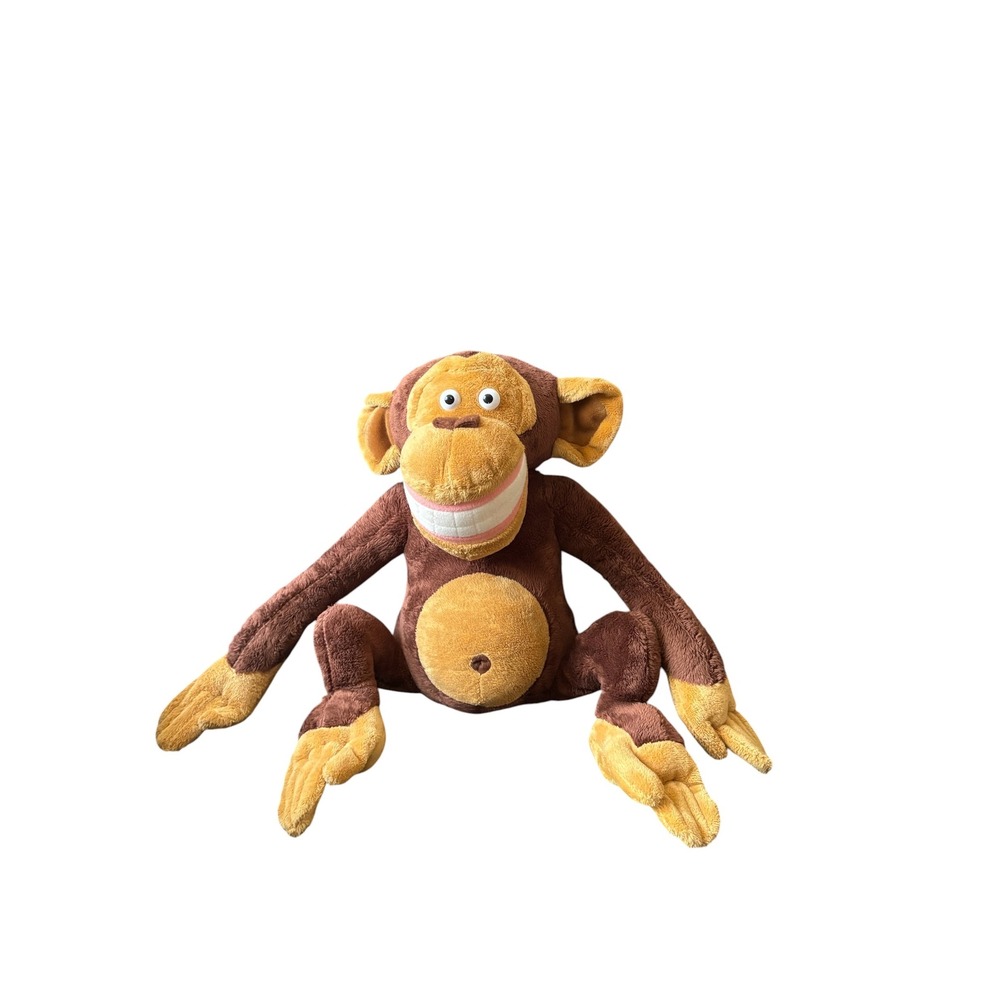 Madagascar Monkey Plush Stuffed Animal 2005 DreamWorks Russ Brown 16"
